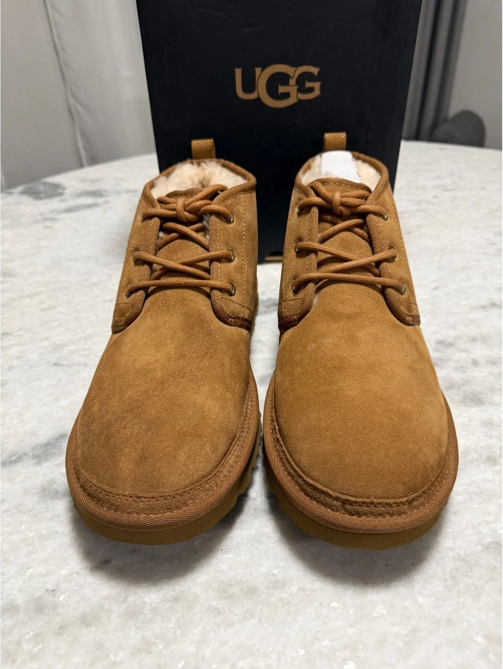 NWT Mens UGG® Neumel Chukka Boot - Chestnut size 12